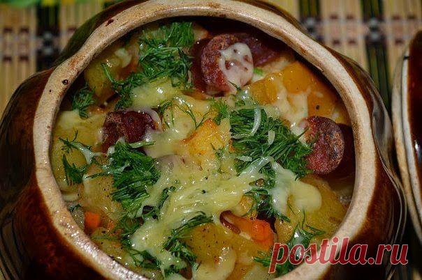 шеф-повар Одноклассники: Картофель с охотничьими колбасками