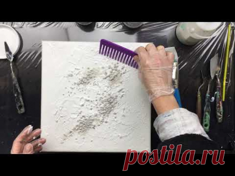 ( 525 ) Powertex background abstract painting part 1