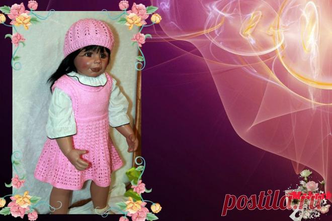 Сарафан"Розовая дымка"