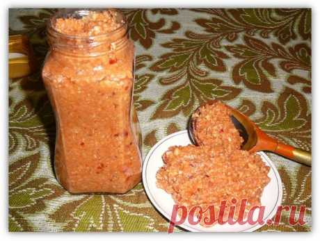 Паста из болгарского перца