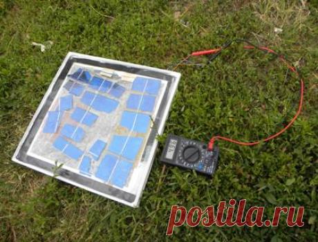 Солнечная батарея своими руками (пошагово, фото)