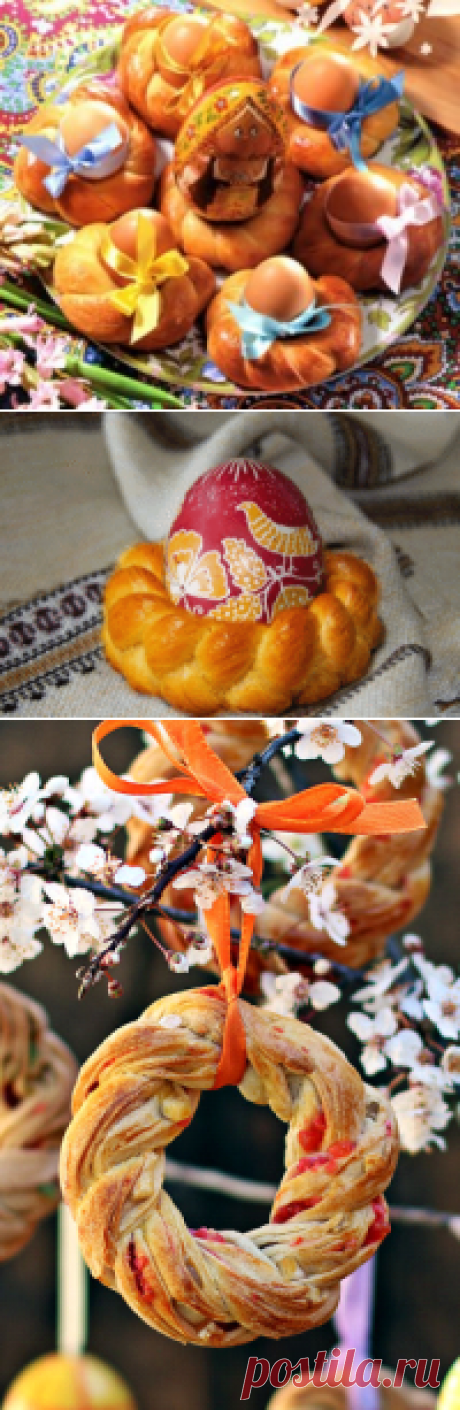 Кулич венок пасхальный