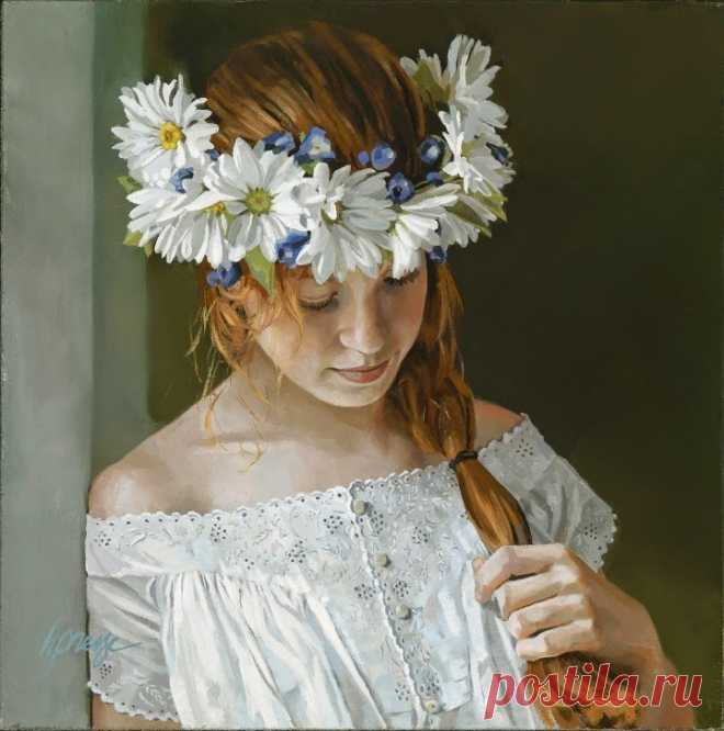 Художница Хайде Прессе ( Heide Presse). Счастливые моменты жизни.