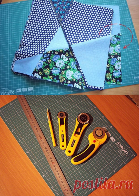 Мастер класс, по которому я быстро сшила лоскутное одеяло... Главное найти нужную ткань!