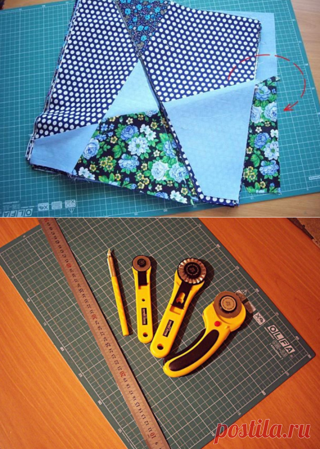 Мастер класс, по которому я быстро сшила лоскутное одеяло... Главное найти нужную ткань!