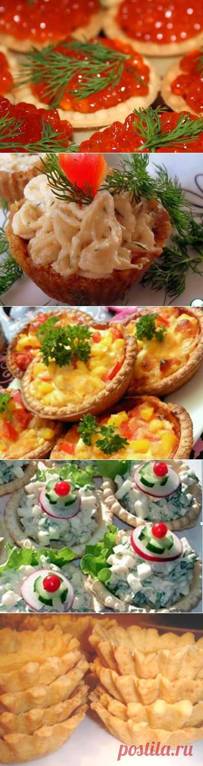 Тарталетки с начинкой