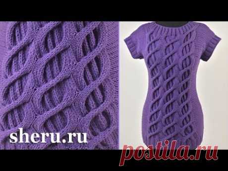 Супер модный жилет спицами. Урок 207