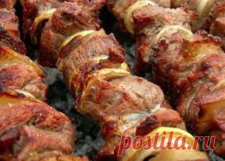 Фантастически мягкое мясо на шашлыки за полчаса!!!