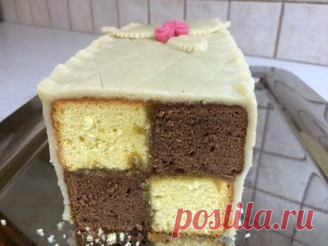 Рецепт Баттенберг Торт - YouTube