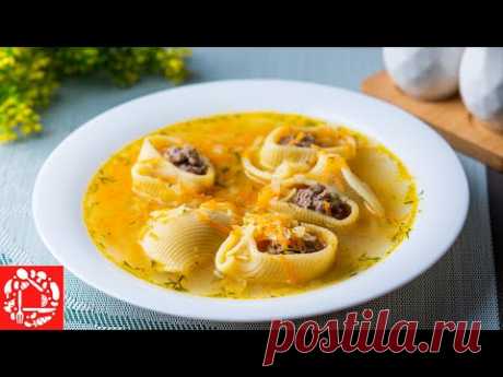 Быстрый СУП с фрикадельками и макаронами. Очень Вкусно и Необычно