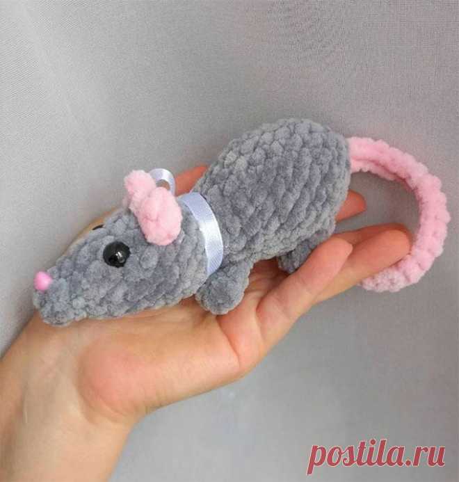 Крысята-малышата крючком. Амигуруми схемы и описания. Автор: Ирина Захарова | IRINELY.ART