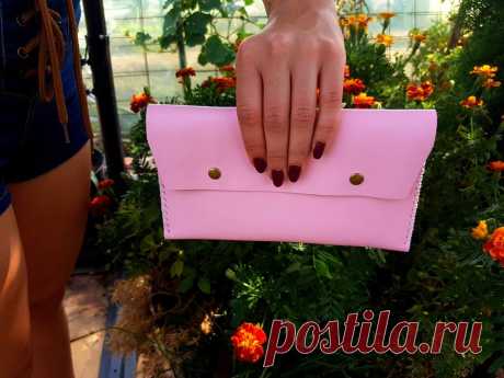 Leather wallet Coupon Organizer Leather Clutch Coupons Budget Clutch O – GORIANI