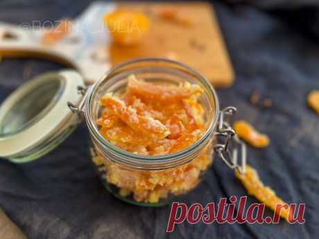 Корки от мандаринов никогда не выбрасываю (варю их на плите и делаю конфеты) | Сладкий Персик 🍑 | Яндекс Дзен