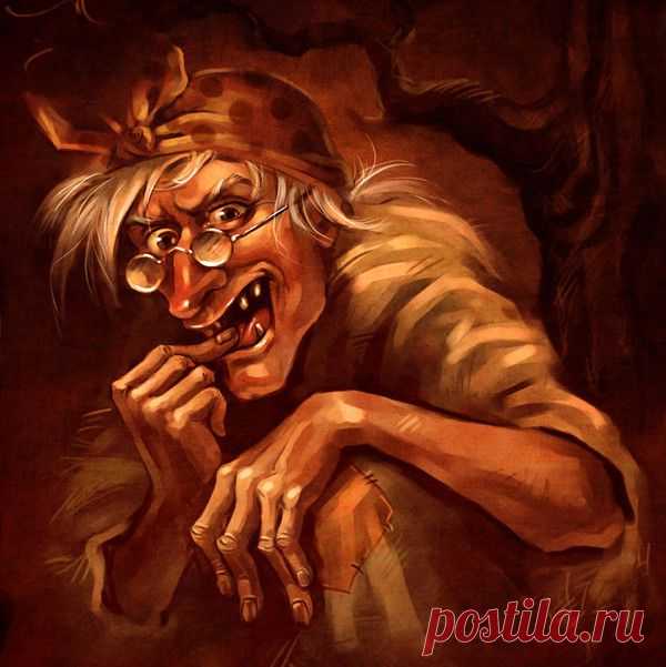Баба Яга – Дева (24 августа – 23 сентября)  

На самом деле – это Василиса Премудрая, уставшая от суеты и разочаровавшаяся в людской породе, которую знает, как облупленную. Мизантроп и циник, серый кардинал на пенсии, который уединился в глуши для хитроумного плетения бисером козней. Мирно варит зелья, сушит на зиму мухоморы, чтобы при случае угостить зарвавшегося в лес ближнего. Натура замкнутая, излишне осторожная, занудная и требовательная, семь раз проверит, зачем явились, и только