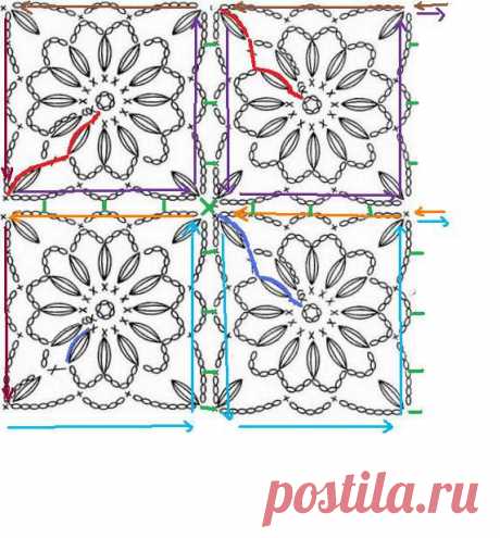 Безотрывное вязание | Записи в рубрике Безотрывное вязание | Дневник VERA-L