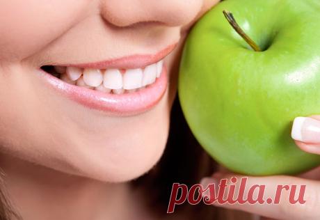 Как укрепить зубы с помощью продуктов питания?