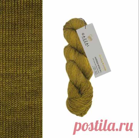 Пряжа Gazzal Wool Star 3813 античный мох – купить по низкой цене | Магазин пряжи и спиц Lana Bombic