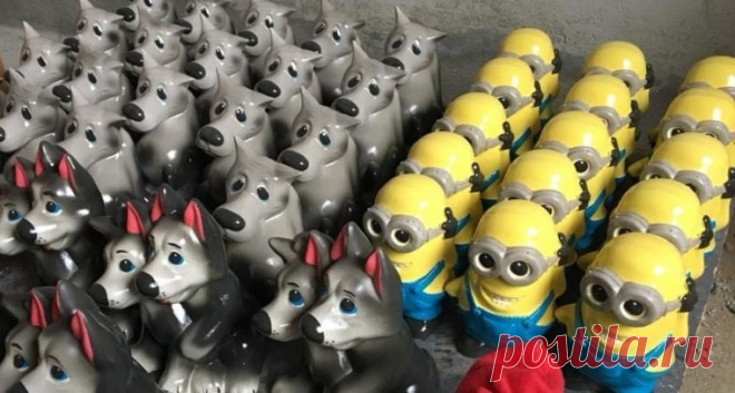 Копилки из гипса