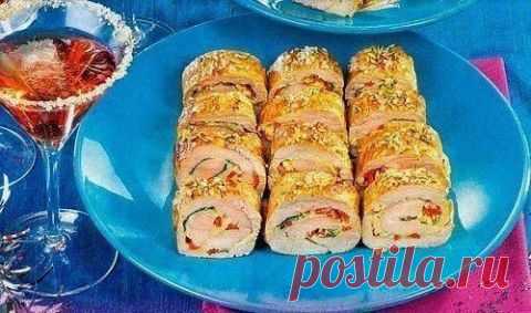 Куриные рулетики. | ДОСТОЙНАЯ ЖИЗНЬ НА ПЕНСИИ