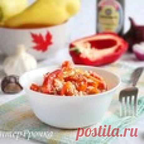 Салат из болгарского перца по-азиатски - кулинарный рецепт