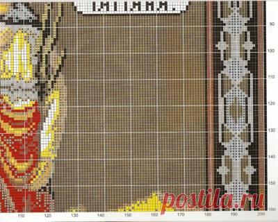 ИКОНА СВЯТОЙ ТАТЬЯНЫ - ИКОНЫ - СХЕМЫ ВЫШИВКИ КРЕСТИКОМ - Каталог файлов - ХОББИ