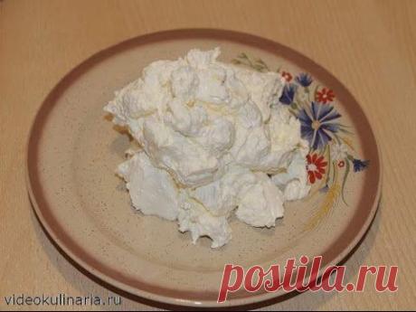 Рецепт- Белково   масляный крем от videokulinaria ru - YouTube