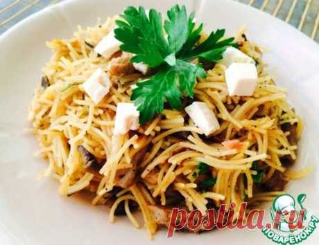 Вермишель-паутинка-вкусный ужин за 15 минут - кулинарный рецепт