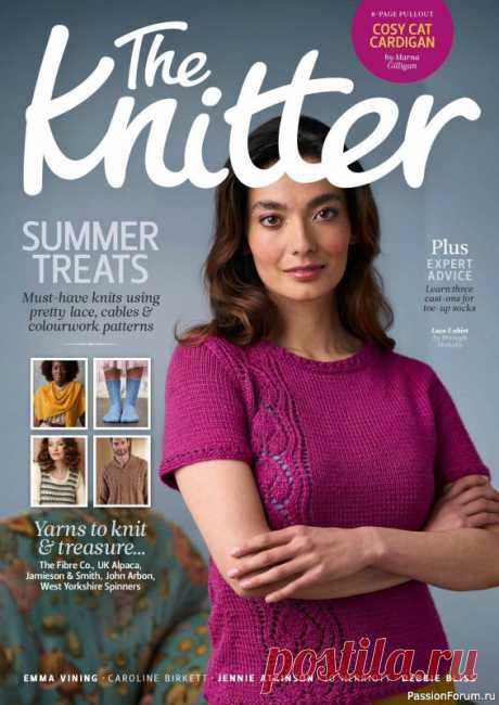Вязаные проекты спицами в журнале «The Knitter Issue 190 2023» | Интересные идеи для вдохновения