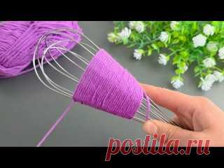 Простой способ как легко вязать крючком