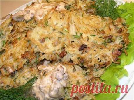 Блинчики из тонкой вермишели