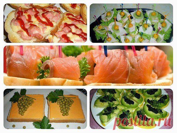 Фуршет на скорую руку: 11 аппетитных рецептов.