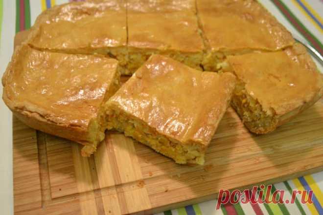 Мясной пирог на песочном тесте - пошаговый рецепт с фото