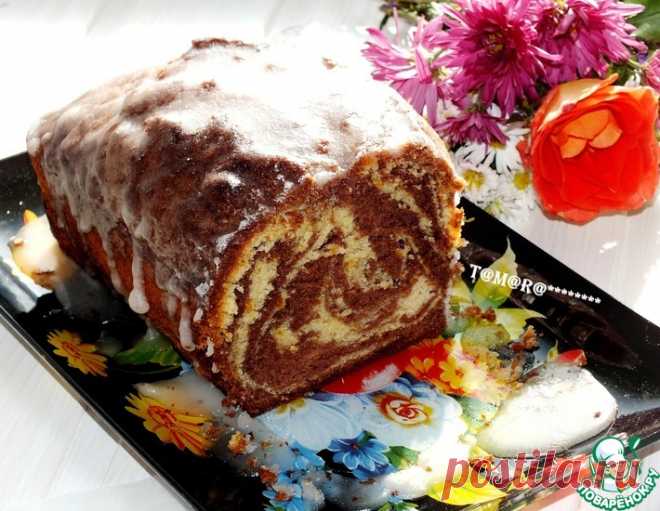 Апельсиновый кекс с сахарной глазурью – кулинарный рецепт
