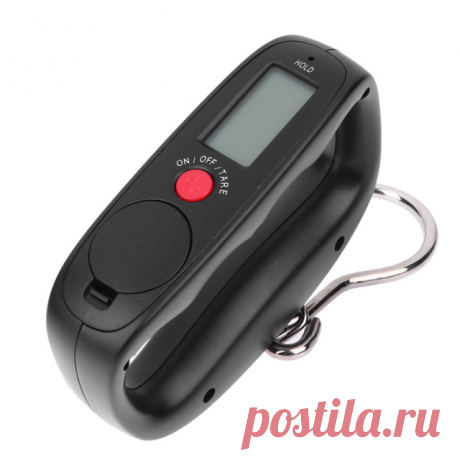 Прочный Карманный Портативный 50 кг/10 г ЖК Цифровой Электронный Ручной Крюк Ремня Камера Висит Шкала Подсветка Баланс весом купить на AliExpress