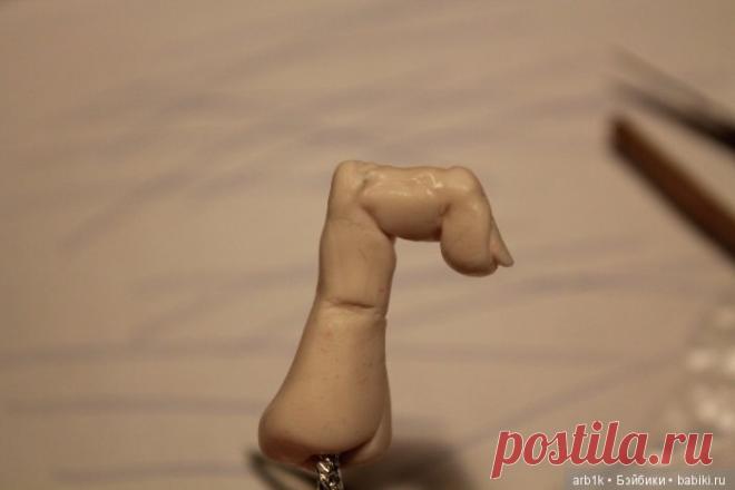 Как я леплю руки гномам [Мини мастер-класс от Катрушовой Татьяны] / Лепка / Бэйбики. Куклы фото. Одежда для кукол