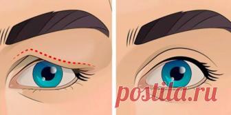 С возрастом может появится нависшее веко. Почему провисает веко? Все дело в спазме мышц. Нужно расслабить мышцы. Простое упражнение шаг за шагом поможет.