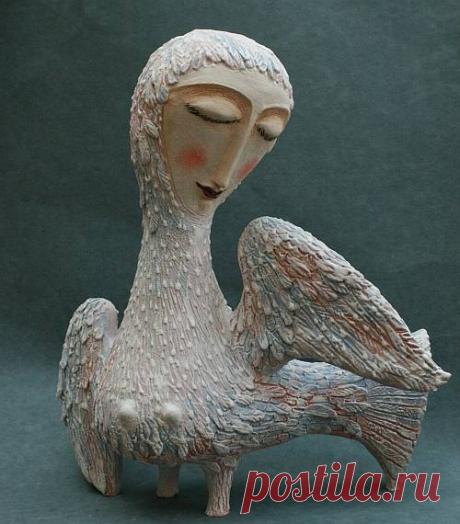 глиняные игрушки алконост сирин: 10 тыс изображений найдено в Яндекс.Картинках
