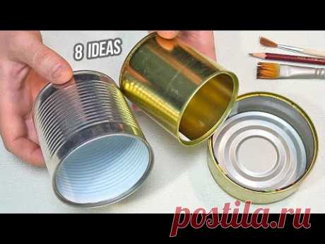 8 Awesome tin can decor ideas, ideas that will win your heart, tin can crafts, Diy tin can decor