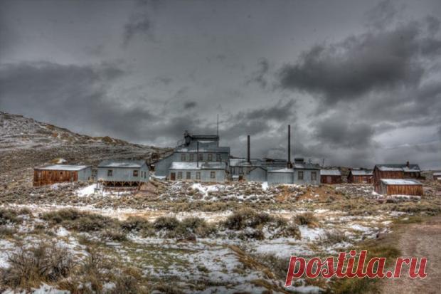 "Город-призрак": фото заброшенного шахтерского поселения в Калифорнии