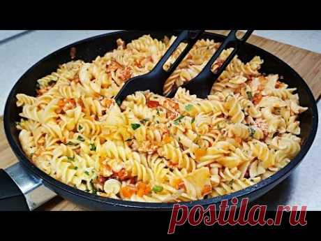 Такие Макароны любят все! Макароны с курицей всегда выручают! Макароны спиральки с соусом Болоньезе. - YouTube