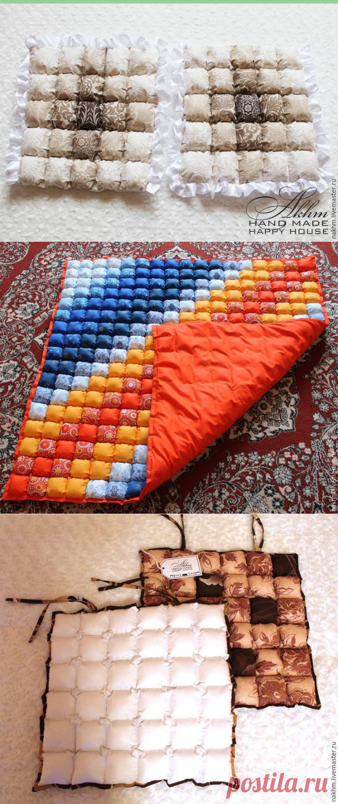 Техника «пуфики» («бисквит», «бомбон»)