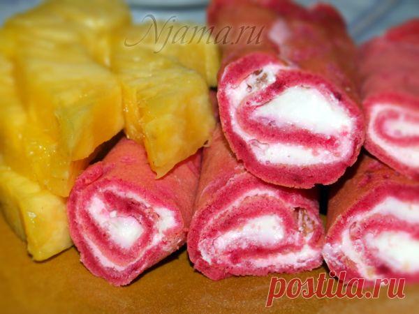 Сладкие свекольные блинчики | Готовим вместе с Нямой