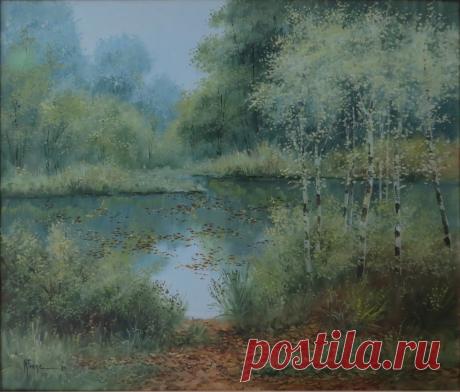 Isidoro Lazaro Ferre - Laguna | Sovetika.ru - живопись/painting