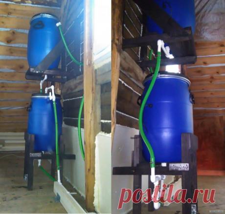 Горячая вода на летнюю дачу.