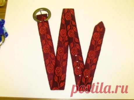 пояс с розами | biser.info - всё о бисере и бисерном творчестве