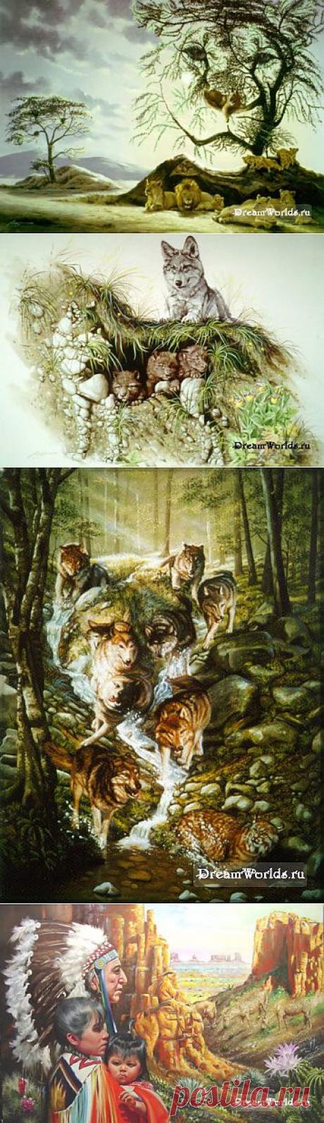 Художник Donald L. Rust.Часть I » Фэнтези, фантастика, игры.