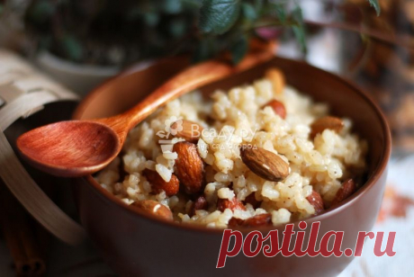 Рецепт кутьи на Рождество, с миндалем и изюмом Рисовая кутья на Рождество с миндалем и изюмом - рецепт приготовления кутьи для рождественского стола. С этого блюда начинают празднование Рождества