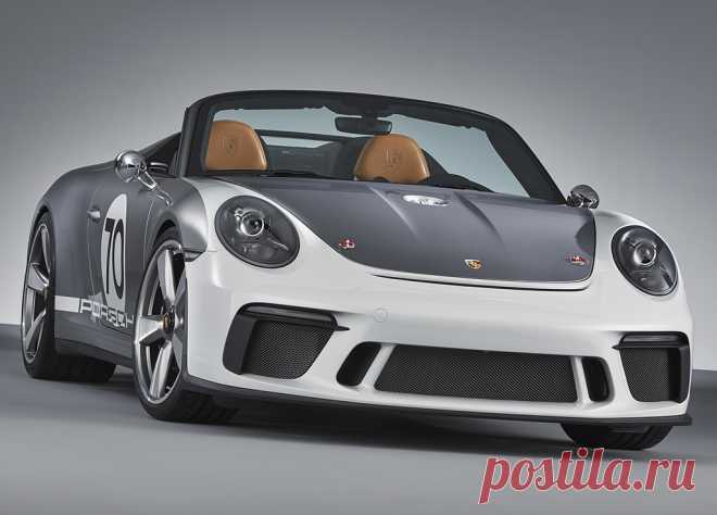 Porsche 911 Speedster Concept 2018 – ретро-спидстер построенный на базе 911 GT3 - цена, фото, технические характеристики, авто новинки 2018-2019 года