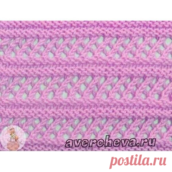 Узор для вязания спицами