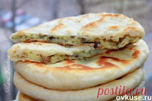 ХАЧАПУРИ С КАРТОШКОЙ И ГРИБАМИ по рецепту Марии Лаухиной - Простые рецепты Овкусе.ру